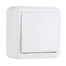 Выключатель Nilson Unique белый 1кл (28111001)