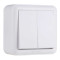Выключатель Nilson Unique белый 2кл (28111003)