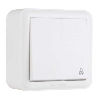 Выключатель Nilson Unique белый кнопка ( 28111012 )