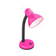 Настільна лампа Lemanso 20W E27 LMN094 рожева з вимикачем