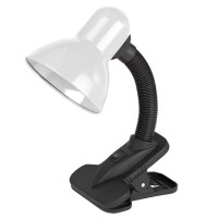 Настольная лампа Lemanso 20W E27 LMN095 белая прищепка