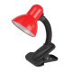 Настільна лампа Lemanso 20W E27 LMN095 червона прищіпка