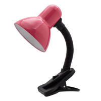Настольная лампа Lemanso 20W E27 LMN095 розовая прищепка