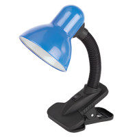 Настольная лампа Lemanso 20W E27 LMN095 синяя прищепка