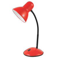 Настольная лампа Lemanso 20W E27 LMN096 красная с выключателем