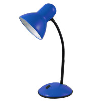 Настільна лампа Lemanso 20W E27 LMN096 синя з вимикачем