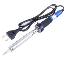 Паяльник электрический 100W Lemanso ручка бело-синяя LM9126