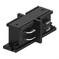 Соединитель прямой Ardero LD1300 для трехфазного шинопровода черный 80998