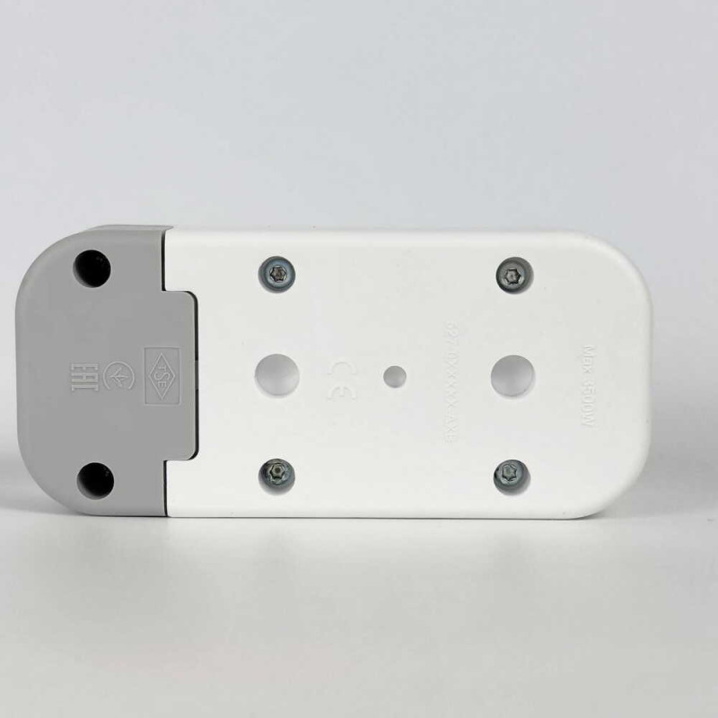 Колодка EL-BI 2-на з заземленням з шторками Myra ( 527-010200-201 )