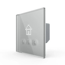 Вимикач сценаріїв Livolo сірий (VL-C703Z1-2IG)