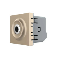 Бесконтактный сенсорный выключатель LIVOLO Sense, золотой, 5А 230В, с нейтралью, дальность срабатывания.