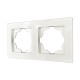 Рамка двойная ELBI VEGA белый (510-010200-226)