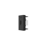 HDMI розетка LIVOLO 1.4, чорна, модуль 0.5 поста, для телевізора / ПК (VL-FCHD-1BP)