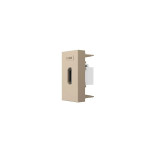 HDMI розетка LIVOLO 1.4, золота, модуль 0.5 поста, для телевізора / ПК (VL-FCHD-1AP)