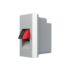 Hi-Fi аудіо розетка LIVOLO (Banana), сіра, для колонок і підсилювачів, модуль 0.5 поста (VL-FCSD-1IP