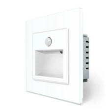 Светильник автоматический для лестницы пола датчик движения тьмы, белый, 2700K, 220В, 0.35Вт, обзор 12