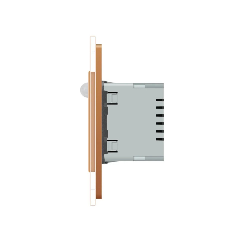 Светильник автоматический для лестницы пола датчик движения тьмы, золотой, 2700K, 220В, 0.35Вт, обзор