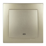 Выключатель Nilson Touran золото 1кл промежуточный ( 24151010 )