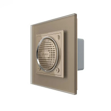 Bluetooth колонка LIVOLO золота матова скло