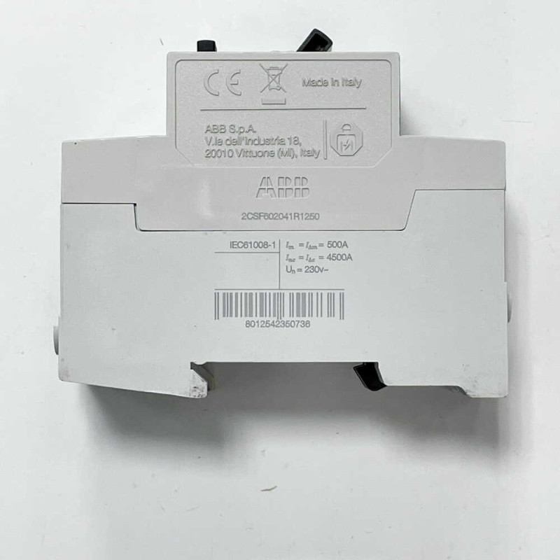 Выключатель дифференциального тока (УЗО) ABB 2Р 25А 30мА АС BMF41225 серия Basic M 2CSF602041R1250