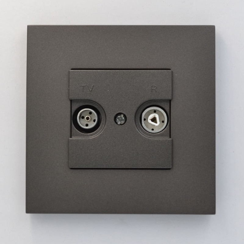 Центральна плата Zenit TV+R антрацит ( 2CLA225080N1801 )