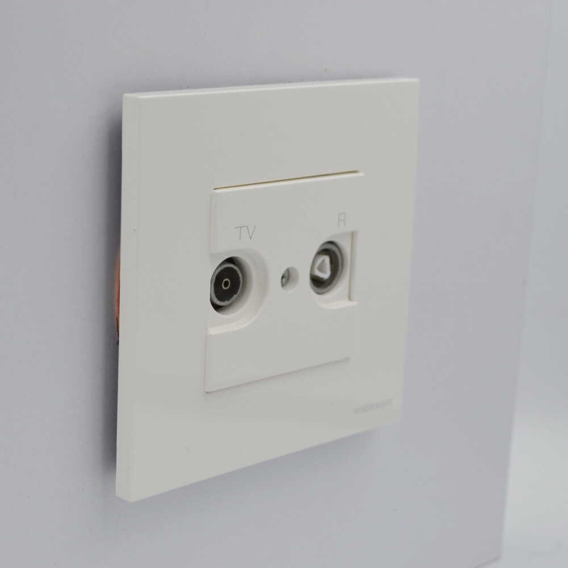 Центральная плата Zenit TV+R белая (2CLA225080N1101)