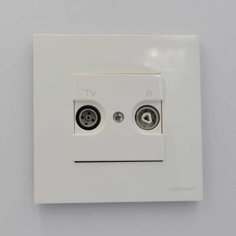 Центральная плата Zenit TV+R белая (2CLA225080N1101)