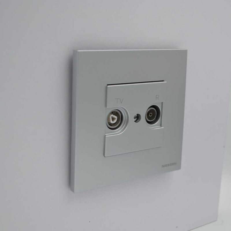 Центральная плата Zenit TV+R серебряная ( 2CLA225080N1301 )