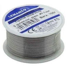 Припой оловянный с флюсом в бухте Lemanso 2,5% 0,7 мм 100г LM9118
