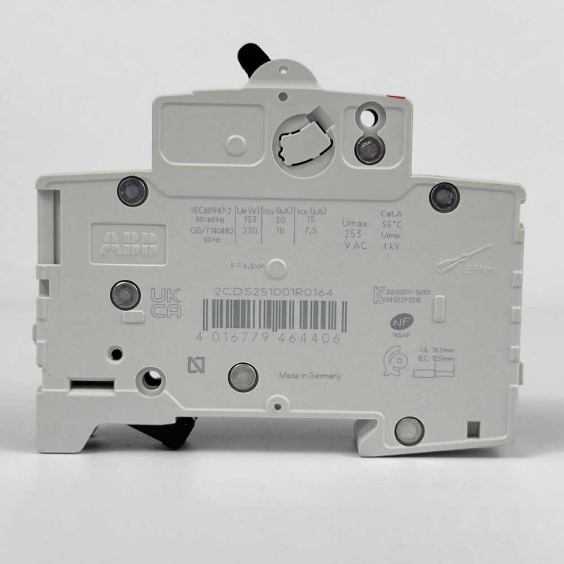 Автоматический выключатель ABB 6кА S201-C16 (2CDS251001R0164)