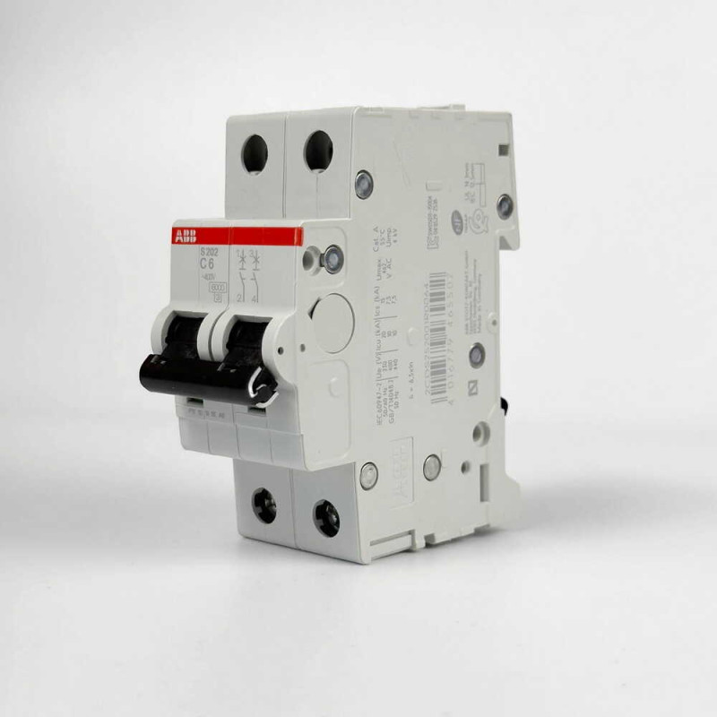 Автоматический выключатель ABB 6кА S202-C6 (2CDS252001R0064)