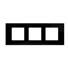 Рамка Zenit S 3-я Tacteo черное оргстекло ( 2CLA227310Z3102 )