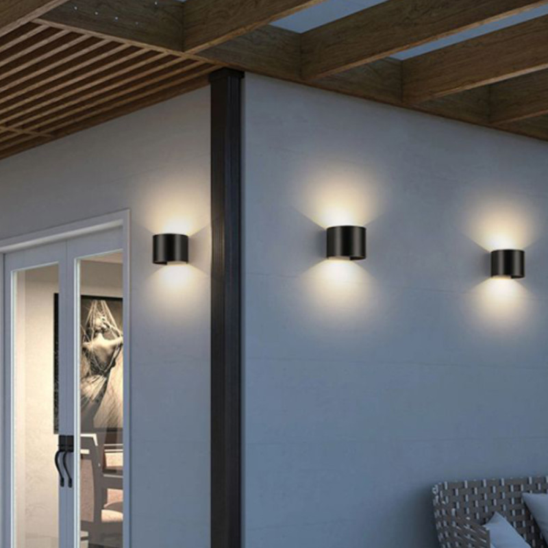 Светильник LED архитектурный ECLIPSE-R VIOLUX 12W 3000-4500-6500К антрацит IP65 (500590)