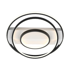 Светильник LED smart RAFAEL+пульт 100W 3000-5000K IP20 прямоугольный бело-черный Violux ( 220905 )