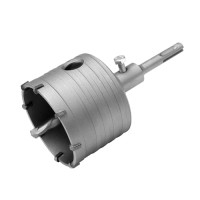 Сверло коронка по бетону YATO : D=65мм с направляющей, SDS+хвостовик