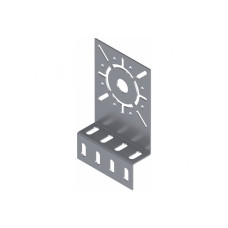 Пластина монтажна, кріплення коробки на лоток, цинкування, метод Сендзіміра UEA