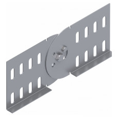 Пластина шарнирного соединителя Н100мм (комплект 2 шт), цинкование, метод Сендимира, толщ. 1,2мм UEA