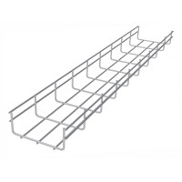 Лоток дротовий 60х200 НЕРЖАВІЮЧА СТАЛЬ, довжина 3000 мм, товщ. 4мм UEA