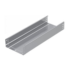 Лоток неперфорований 400х100 цинкування, метод Сендзіміра, довжина 3000 мм, Standard UEA