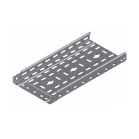Лоток перфорований 300х50, цинкування, метод Сендзіміра, довжина 3000 мм, Standard UEA