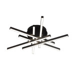 Світильник стельовий LED smart ARMANI+пульт 90W 3000-5000K IP20 круг чорний Violux ( 220935 )