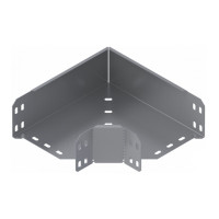 Угол горизонтальный 90°, 300х80, цинкование, метод Сендимира, толщ. 1мм UEA