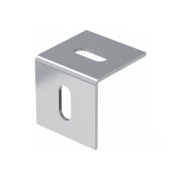 Угольник боковой для подвеса лотка на шпильке, Н100, цинкование, метод Сендимира UEA