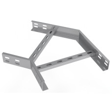 Угол горизонтальный 45° кабельроста, 600х80, цинкование, метод Сендимира, толщ. 1,2мм UEA