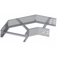 Угол горизонтальный 90° кабельроста, 200х100, цинкование, метод Сендимира, толщ. 1,2мм UEA