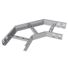 Кут горизонтальний 90° кабельроста, 200х80, цинкування, метод Сендзіміра, товщ. 1,2мм UEA