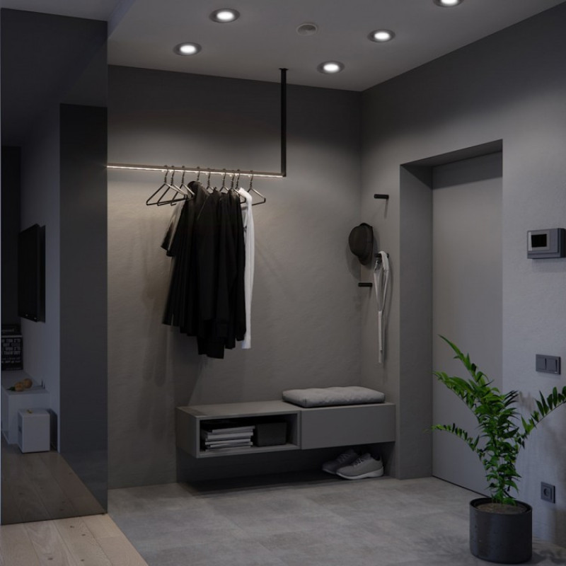 Встраиваемый точечный светильник FERON8320 белый 01813