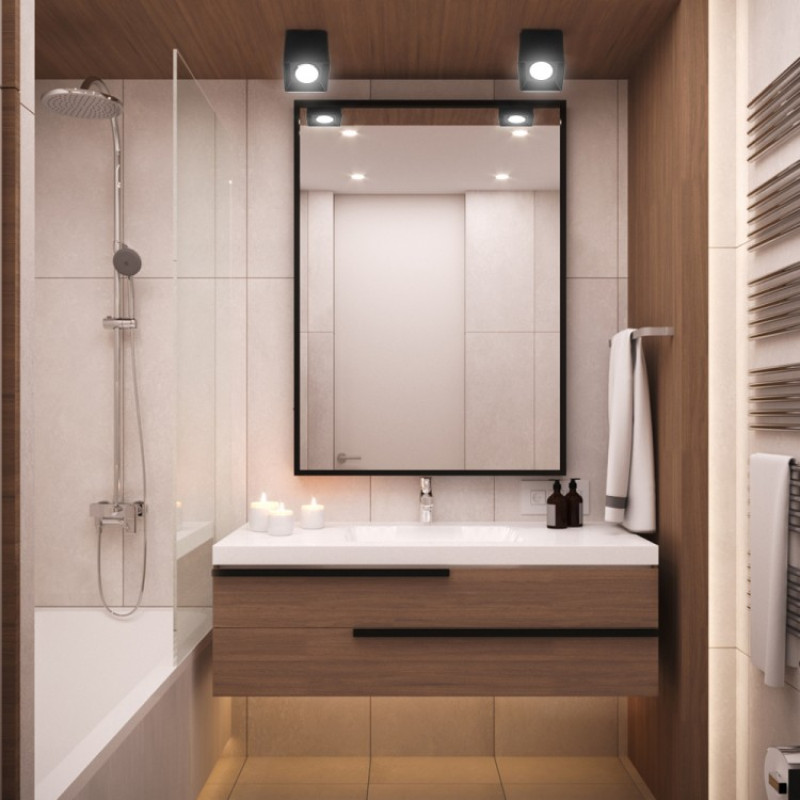 Накладной светильник спот Feron ML203-P белый 01928