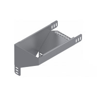 Угол вертикальный наружный переходник правосторонний 100х50, цинкование, метод Сендимира 1мм UEA