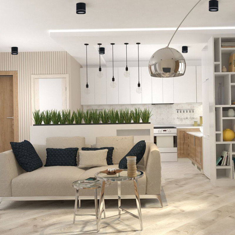 Светодиодный накладной светильник FERON AL543 SMD 7W 730Lm 4000K белый 40119